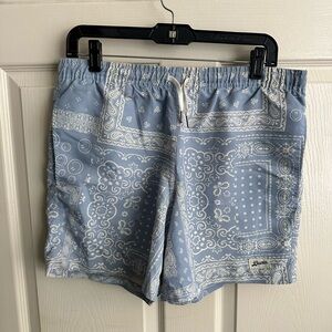 Bather Bandana Patterned Men's Swim Trunks
